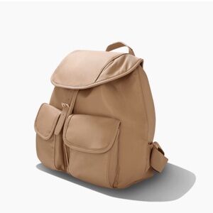 Classic Tan Women's Backpack Bag